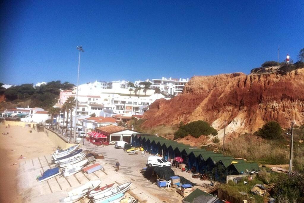 Magnifique Duplex Avec Piscine En Bord De Mer Olhos de Agua (Albufeira) Exterior foto