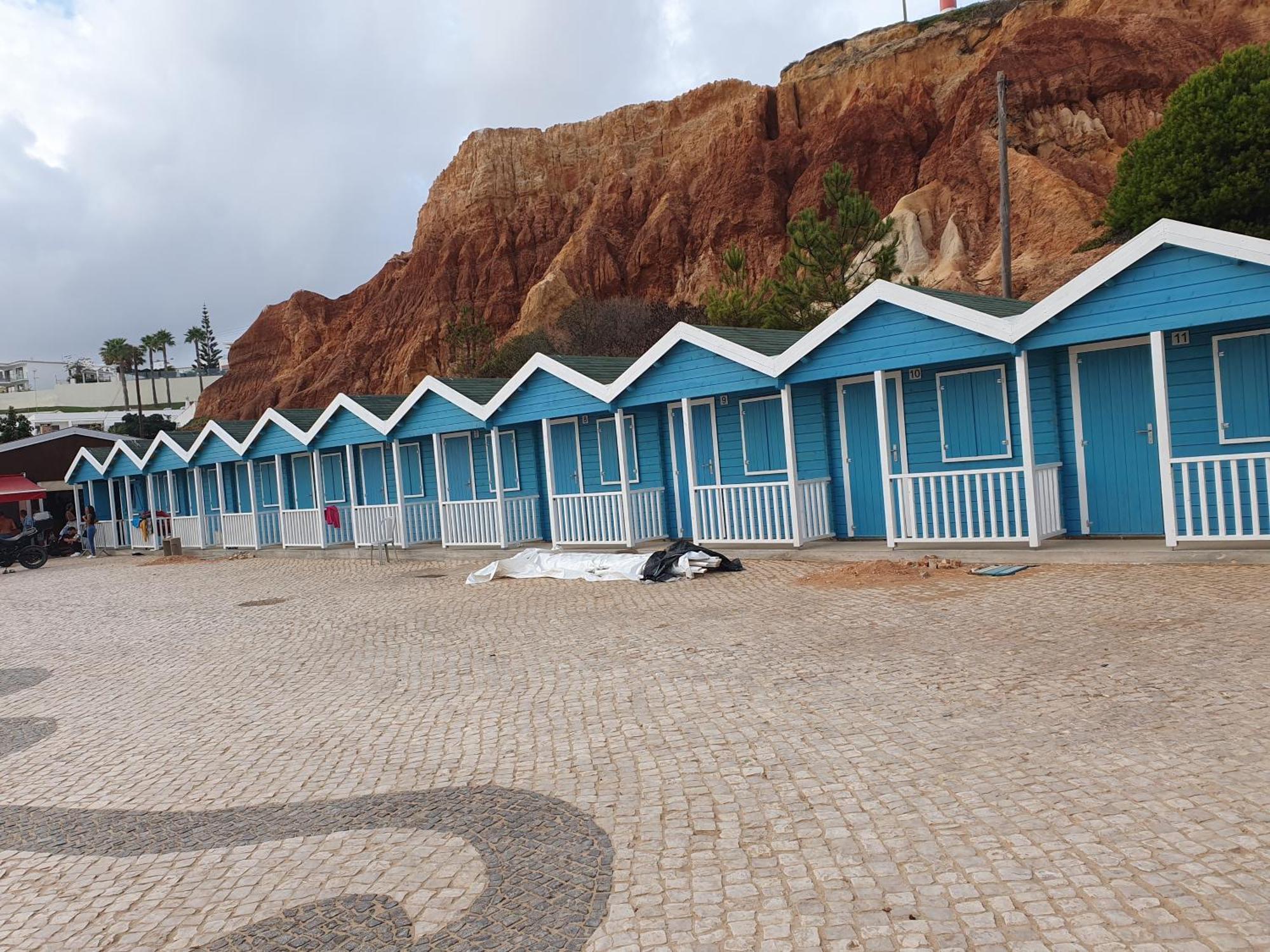 Magnifique Duplex Avec Piscine En Bord De Mer Olhos de Agua (Albufeira) Exterior foto