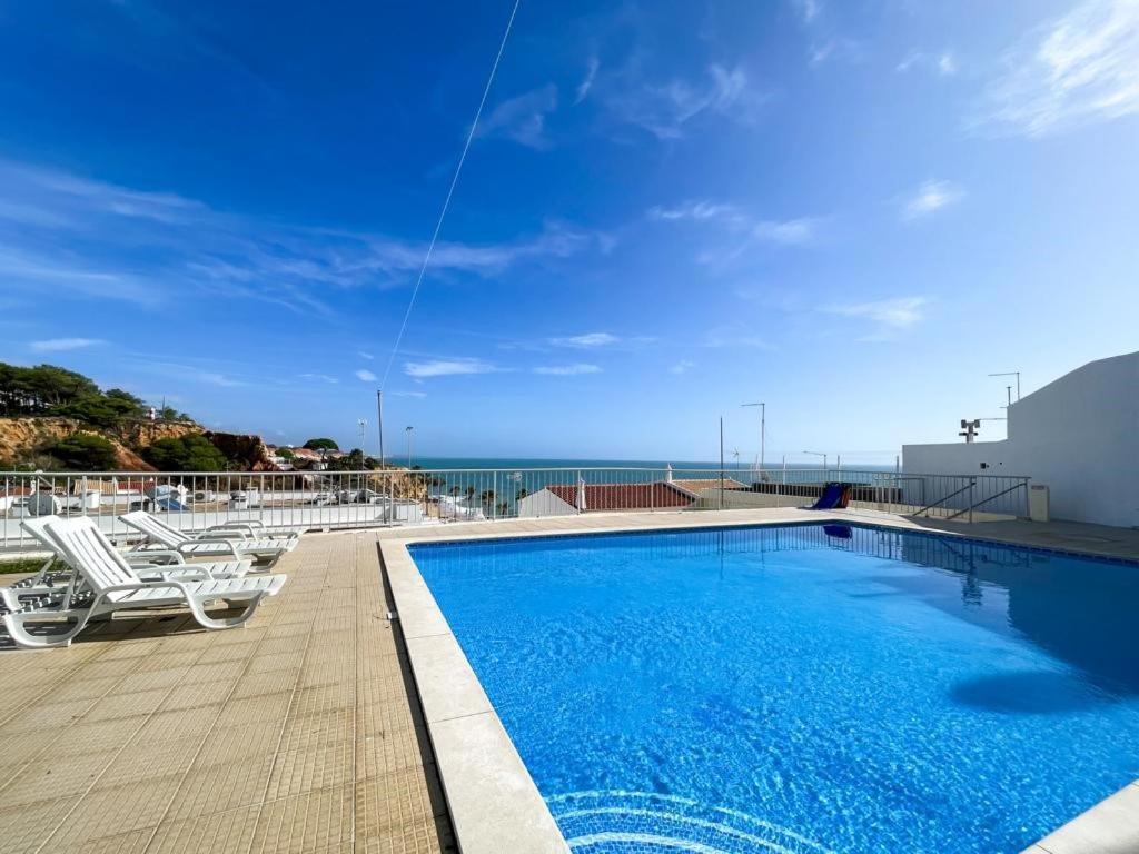 Magnifique Duplex Avec Piscine En Bord De Mer Olhos de Agua (Albufeira) Exterior foto